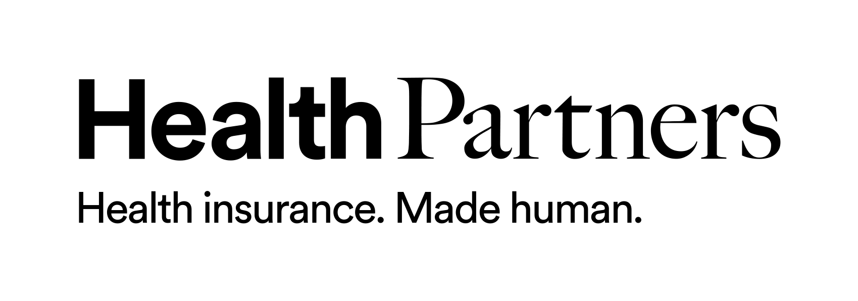 Health Partners Logo Horizontal Tagline Black RGB